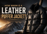 How Warm Is a Leather Puffer Jacket?