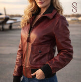 A-2 Leather Bomber Jacket