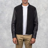 Blain Elite Black Hybrid Bomber Jacket