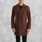 Hawthorn Men's Brown Leather Coat