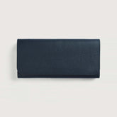 Maverick Blue Leather Continental Wallet