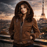 Women’s Shearling Flight Jacket