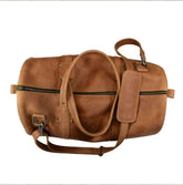 leather travel bag