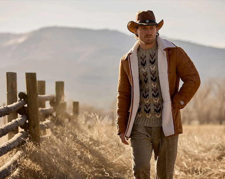 Cowboy Sheepskin Coat