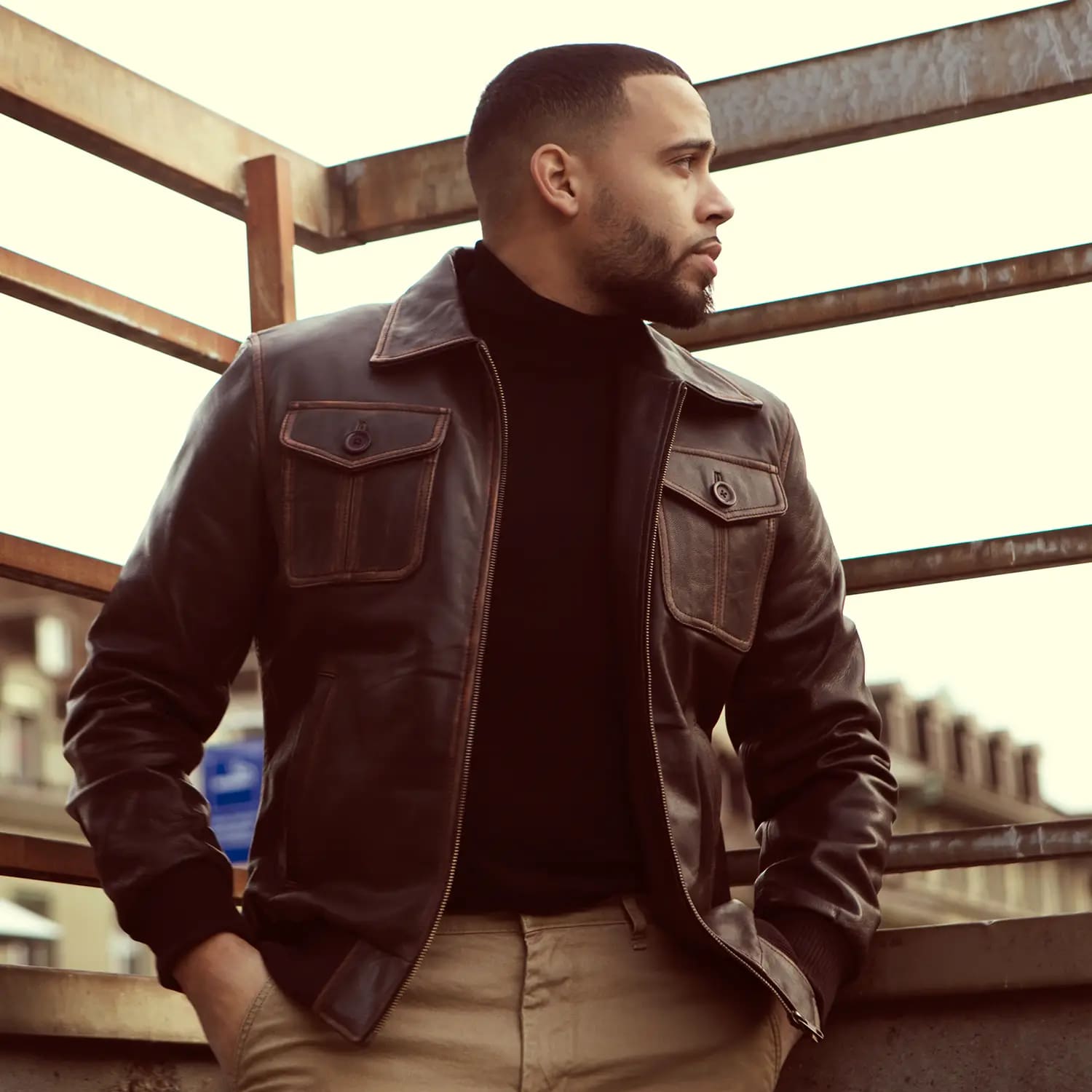 Sheepskin leather jackets by saltco leather