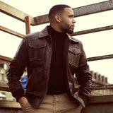 Sheepskin leather jackets by saltco leather