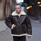 B3 Bomber Jacket SaltCo Real Shearling B3 Bomber Jacket Winter