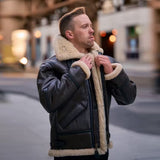 B3 Bomber Jacket SaltCo Real Shearling B3 Bomber Jacket Winter