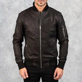 Baron-MA-1-Distressed-Black-Mens-Leather-Bomber-Jacket