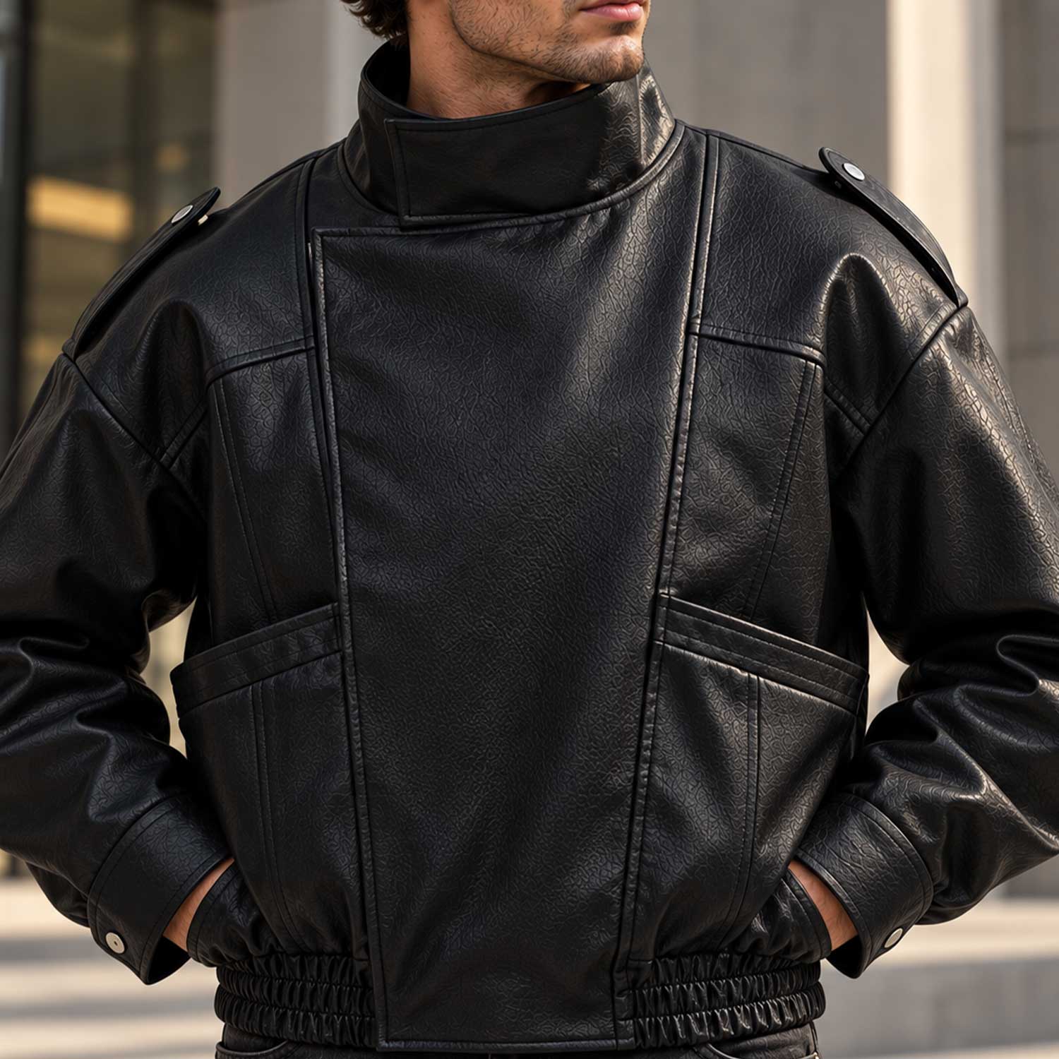 Mens Black Sheepskin Leather Funnel Neck Biker Jacket
Black Genuine Leather Boxy Funnel Biker Jacket
Mens Black Leather Boxy Fit Biker Jacket
Black Sheepskin Leather Funnel Neck Jacket for Men
Mens Black Genuine Sheepskin Biker Jacket
Black Leather High Neck Biker Jacket for Men
Mens Black Sheepskin Funnel Neck Jacket
Black Genuine Leather High Collar Biker Jacket
Mens Black Boxy Leather Biker Jacket
Black Sheepskin Boxy Fit Leather Jacket