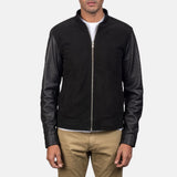 Blain Elite Black Hybrid Bomber Jacket