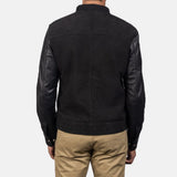 Blain Elite Black Hybrid Bomber Jacket
