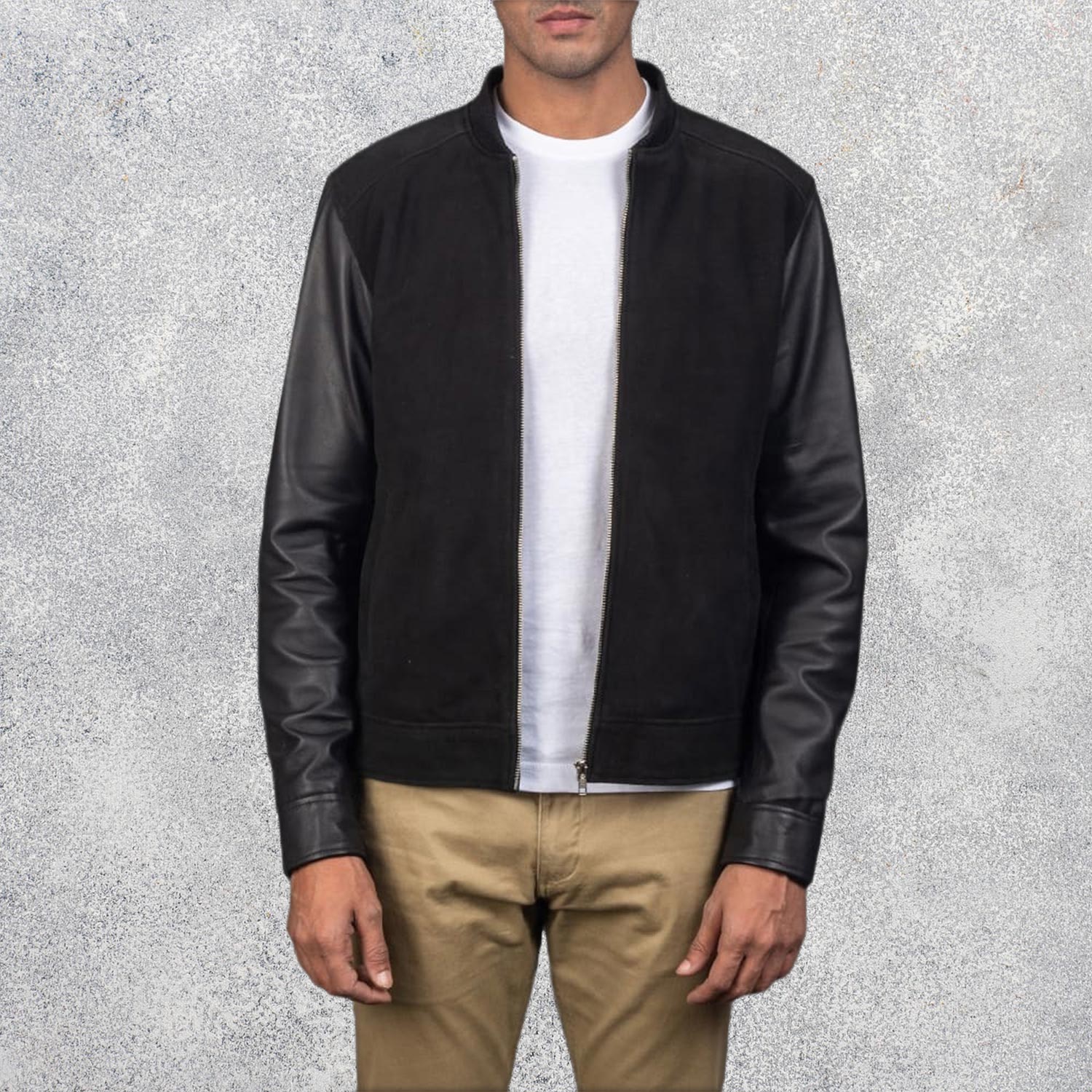 Blain Elite Black Hybrid Bomber Jacket