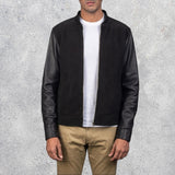 Blain Elite Black Hybrid Bomber Jacket