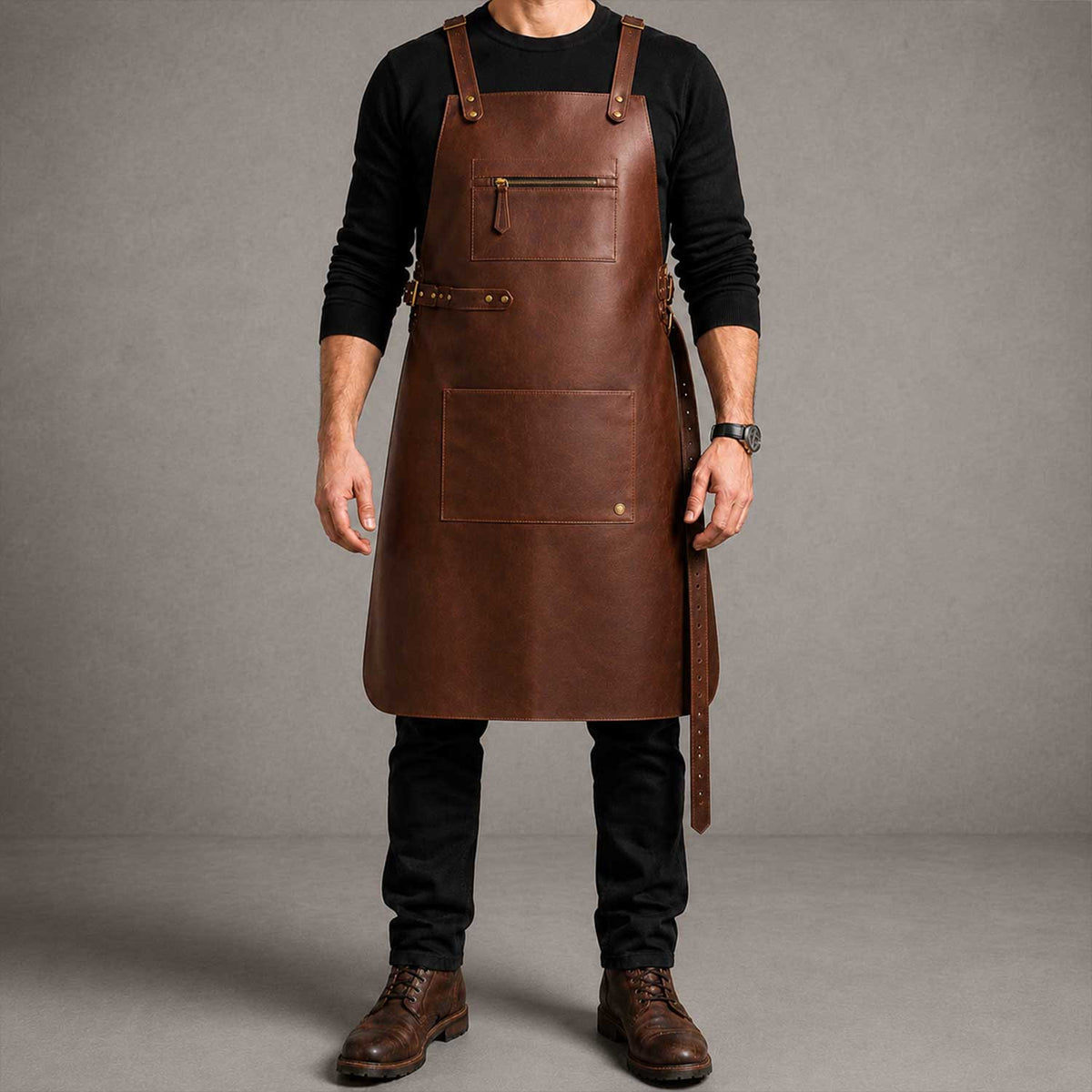Brown Cross Back Leather Apron Genuine Full Grain Cow Leather
Premium Brown Full Grain Cow Leather Workshop Apron
Handmade Brown Leather Apron for Woodworking and Carpentry
Genuine Cow Leather Cross Back Apron for BBQ and Grilling
Heavy Duty Brown Leather Apron for Professional Chefs
Brown Leather Apron with Cross Back Adjustable Straps
Full Grain Brown Cowhide Leather Apron with Brass Hardware
Brown Leather Workshop Apron with Zipper Chest Pocket
Handmade Brown Leather Apron for Pottery and Ceramics
Profes