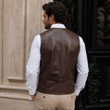 Premium 100% Sheepskin Leather Waistcoat
Vintage Rubbed Sheepskin Leather Waistcoat
Brown Sheepskin Leather Waistcoat with Satin Lining
Classic Leather Waistcoat with Button Closure
Leather Waistcoat with Chest Trim Pocket
Leather Waistcoat with Front Flap Pockets
Premium Sheepskin Leather Waistcoat with Inner Pockets
V-Neck Vintage Leather Waistcoat for Men
Leather Waistcoat with Adjustable Back Buckle
Vintage Brown Sheepskin Leather Waistcoat
Soft Sheepskin Leather Waistcoat with Satin Interior
Classic Br