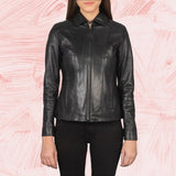 Colette Black Leather Jacket