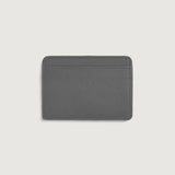 Ezra Grey Leather Card Holder