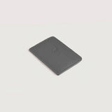 Ezra Grey Leather Card Holder
