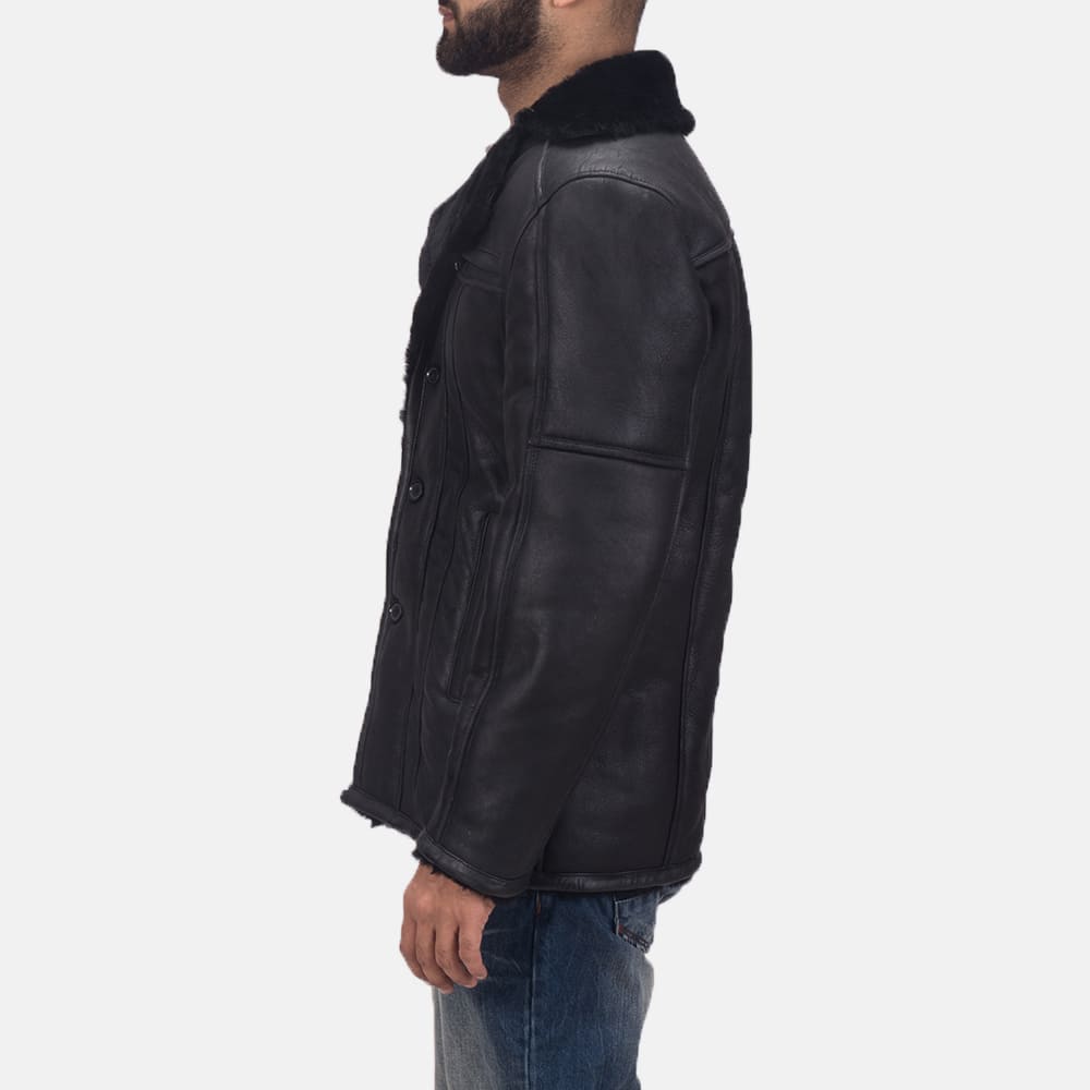 Caldwell Men's Double Face Shearling Coat