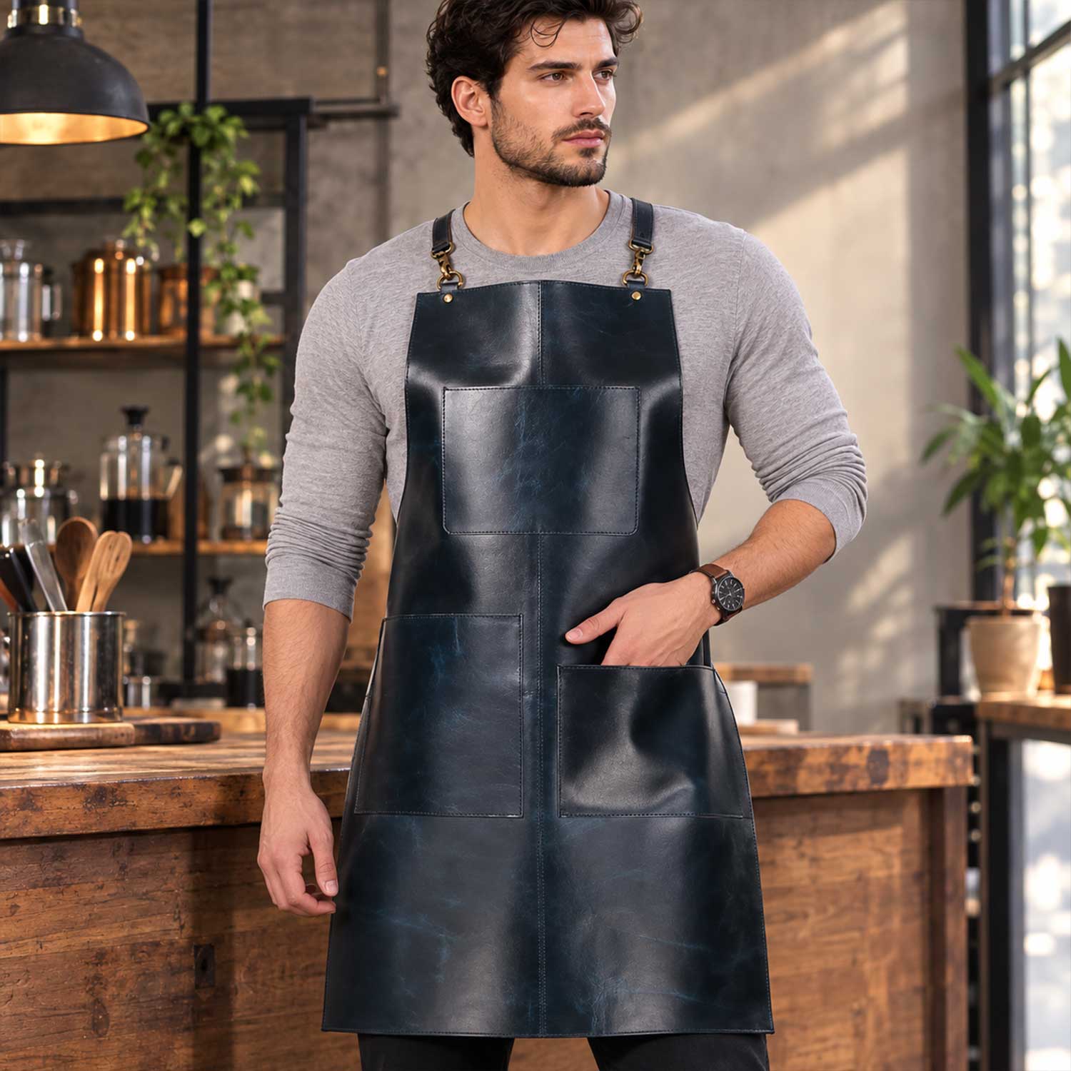 Genuine Leather Work Apron with Front Pockets
Premium Leather Utility Apron for Workwear
Handmade Genuine Leather Craft Apron
Full-Length Leather Workshop Apron
Heavy Duty Genuine Leather Utility Apron
Leather Apron with Adjustable Shoulder Straps
Premium Leather Artisan Work Apron
Genuine Leather Apron with Brass Hardware
Professional Leather Workshop Apron
Durable Genuine Leather Tool Apron
Luxury Leather Workwear Apron