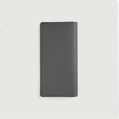 Greyson Grey Leather Long Wallet
