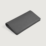Greyson Grey Leather Long Wallet