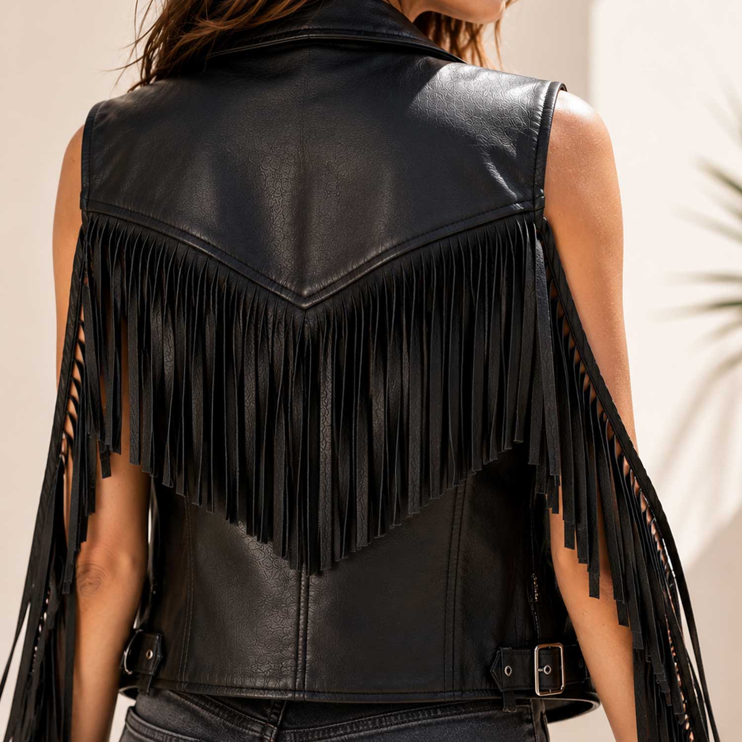 Premium Leather Fringe Craftsmanship