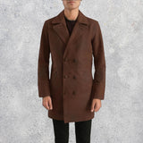 Hawthorn Men's Brown Leather Coat