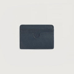 Kai Blue Leather Card Holder