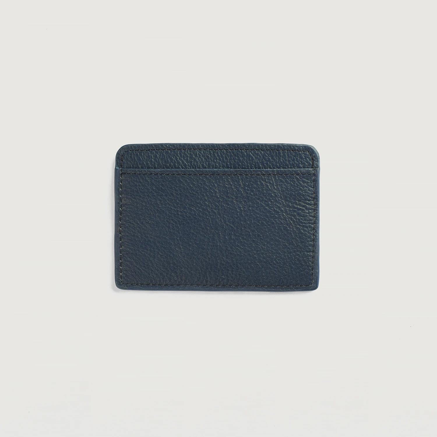 Kai Blue Leather Card Holder