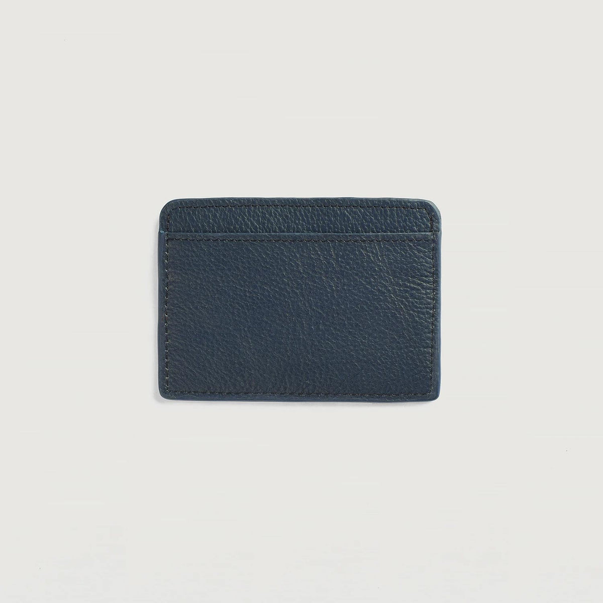Kai Blue Leather Card Holder