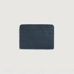 Kai Blue Leather Card Holder