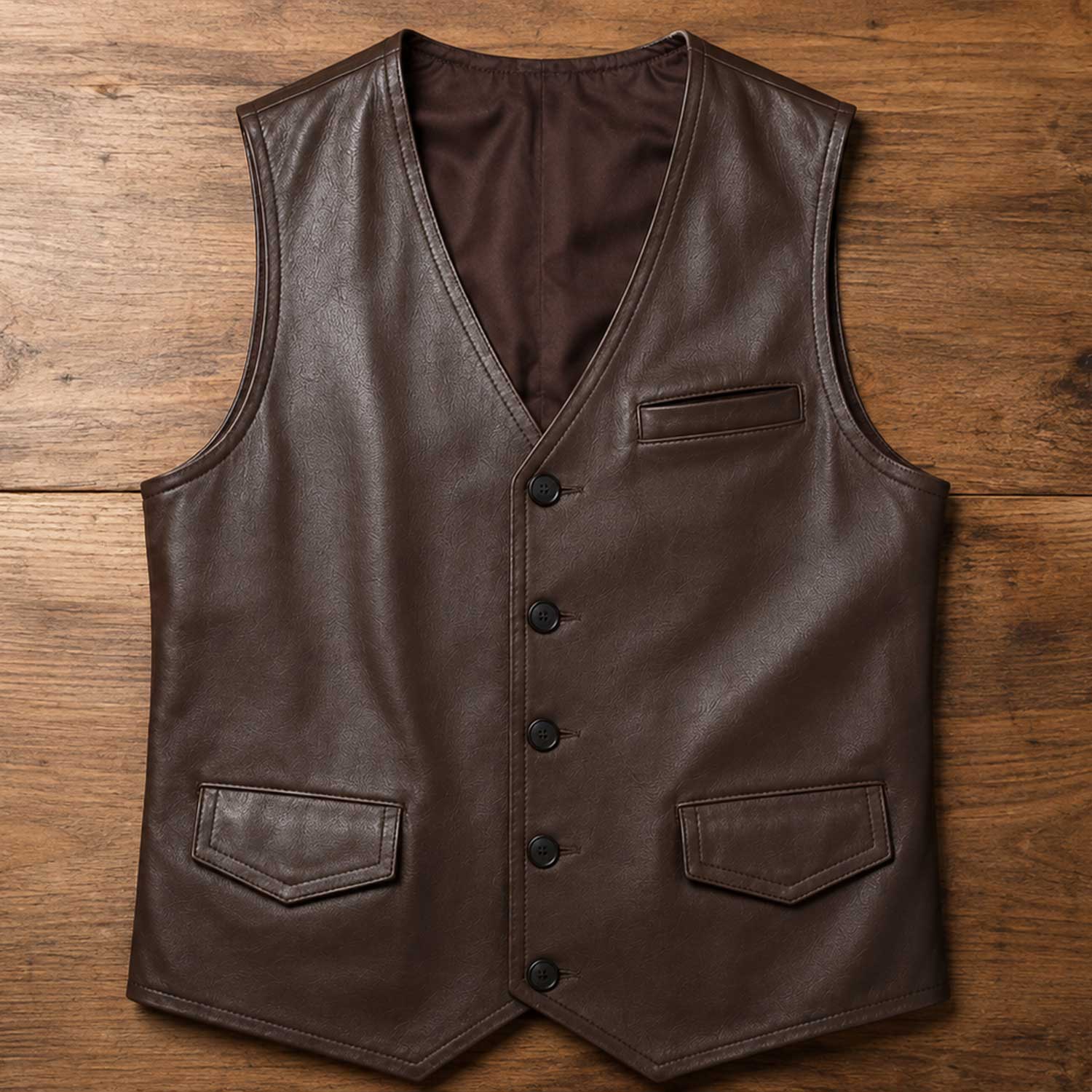 Premium 100% Sheepskin Leather Waistcoat
Vintage Rubbed Sheepskin Leather Waistcoat
Brown Sheepskin Leather Waistcoat with Satin Lining
Classic Leather Waistcoat with Button Closure
Leather Waistcoat with Chest Trim Pocket
Leather Waistcoat with Front Flap Pockets
Premium Sheepskin Leather Waistcoat with Inner Pockets
V-Neck Vintage Leather Waistcoat for Men
Leather Waistcoat with Adjustable Back Buckle
Vintage Brown Sheepskin Leather Waistcoat
Soft Sheepskin Leather Waistcoat with Satin Interior
Classic Br