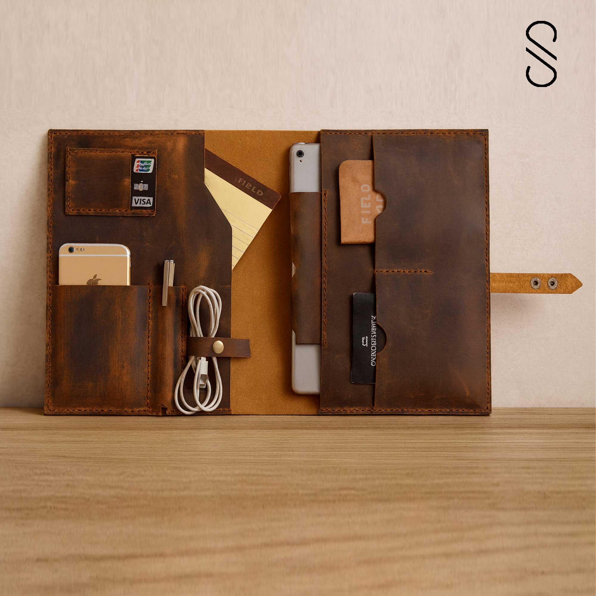 leather portfolio
