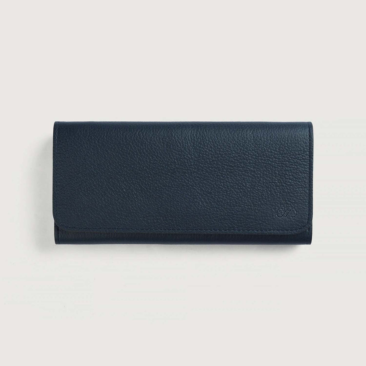 Maverick Blue Leather Continental Wallet