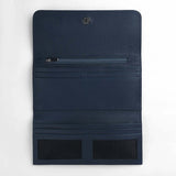 Maverick Blue Leather Continental Wallet