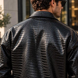 Men’s Black Croc Embossed Cowhide Leather Jacket
Black Croc Embossed Leather Boxy Jacket for Men
Men’s Black Genuine Cowhide Croc Leather Jacket
Black Croc Embossed Cowhide Jacket for Men
Men’s Black Textured Cowhide Leather Jacket
Black Genuine Leather Croc Embossed Jacket