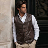 Premium 100% Sheepskin Leather Waistcoat
Vintage Rubbed Sheepskin Leather Waistcoat
Brown Sheepskin Leather Waistcoat with Satin Lining
Classic Leather Waistcoat with Button Closure
Leather Waistcoat with Chest Trim Pocket
Leather Waistcoat with Front Flap Pockets
Premium Sheepskin Leather Waistcoat with Inner Pockets
V-Neck Vintage Leather Waistcoat for Men
Leather Waistcoat with Adjustable Back Buckle
Vintage Brown Sheepskin Leather Waistcoat
Soft Sheepskin Leather Waistcoat with Satin Interior
Classic Br