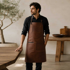 Premium Full Grain Leather Bartender Apron for Men | SaltCo Leather
Handmade Leather Work Apron for Craftsmen | SaltCo Leather
Black Leather Barber Apron with Adjustable Straps
Professional Woodworking Leather Apron for Carpenters
Men's Genuine Leather Chef Apron for Professional Kitchens
Heavy Duty Leather Metalworking Apron for Blacksmiths
Vintage Brown Leather Apron for Bartenders and Mixologists
Full Grain Leather Workshop Apron for Woodworkers
Premium Men's Leather Apron with Utility Pockets
Luxury Lea