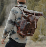 Talaris Wayfarer Leather Backpack