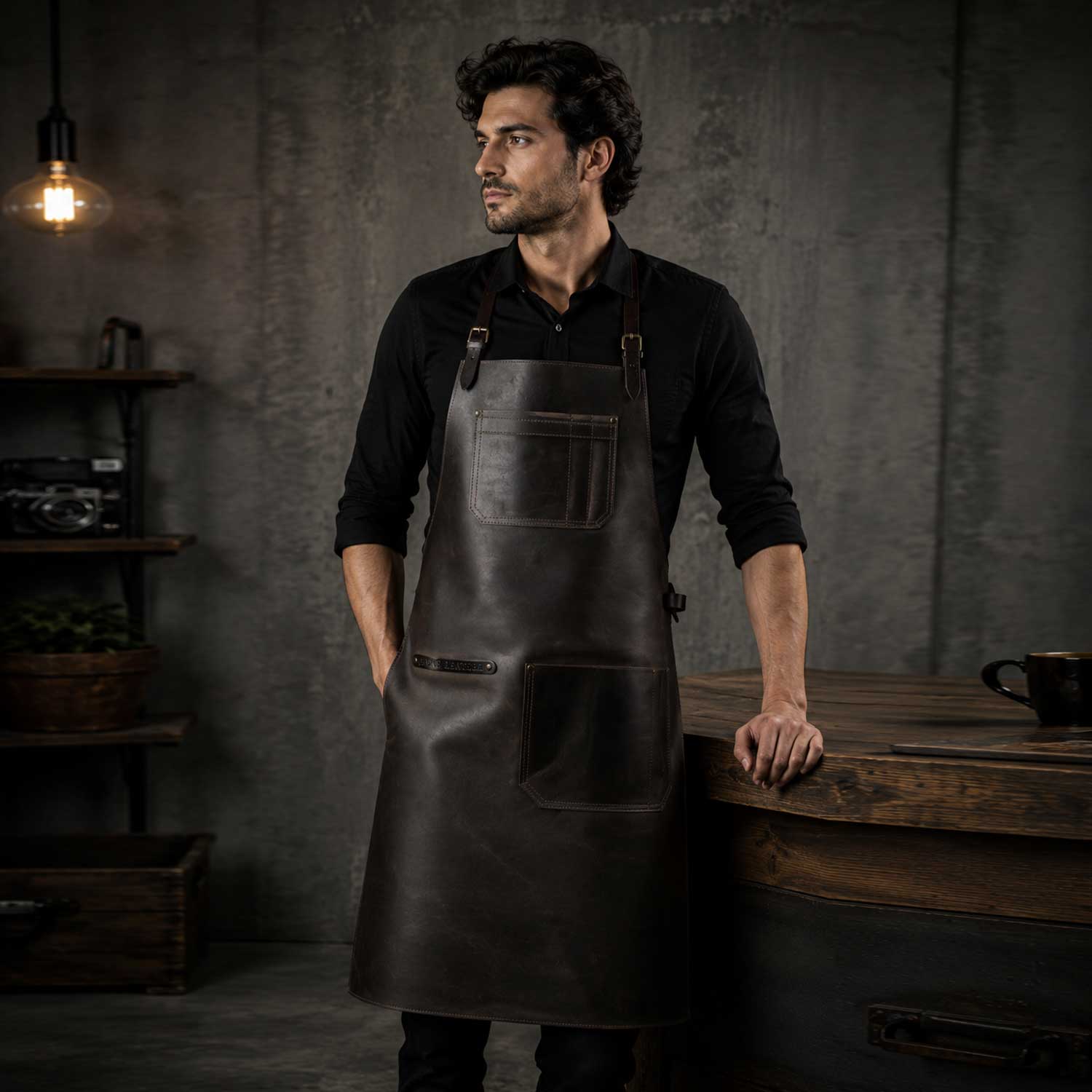 Premium Full Grain Leather Bartender Apron for Men | SaltCo Leather
Handmade Leather Work Apron for Craftsmen | SaltCo Leather
Black Leather Barber Apron with Adjustable Straps
Professional Woodworking Leather Apron for Carpenters
Men's Genuine Leather Chef Apron for Professional Kitchens
Heavy Duty Leather Metalworking Apron for Blacksmiths
Vintage Brown Leather Apron for Bartenders and Mixologists
Full Grain Leather Workshop Apron for Woodworkers
Premium Men's Leather Apron with Utility Pockets
Luxury Lea