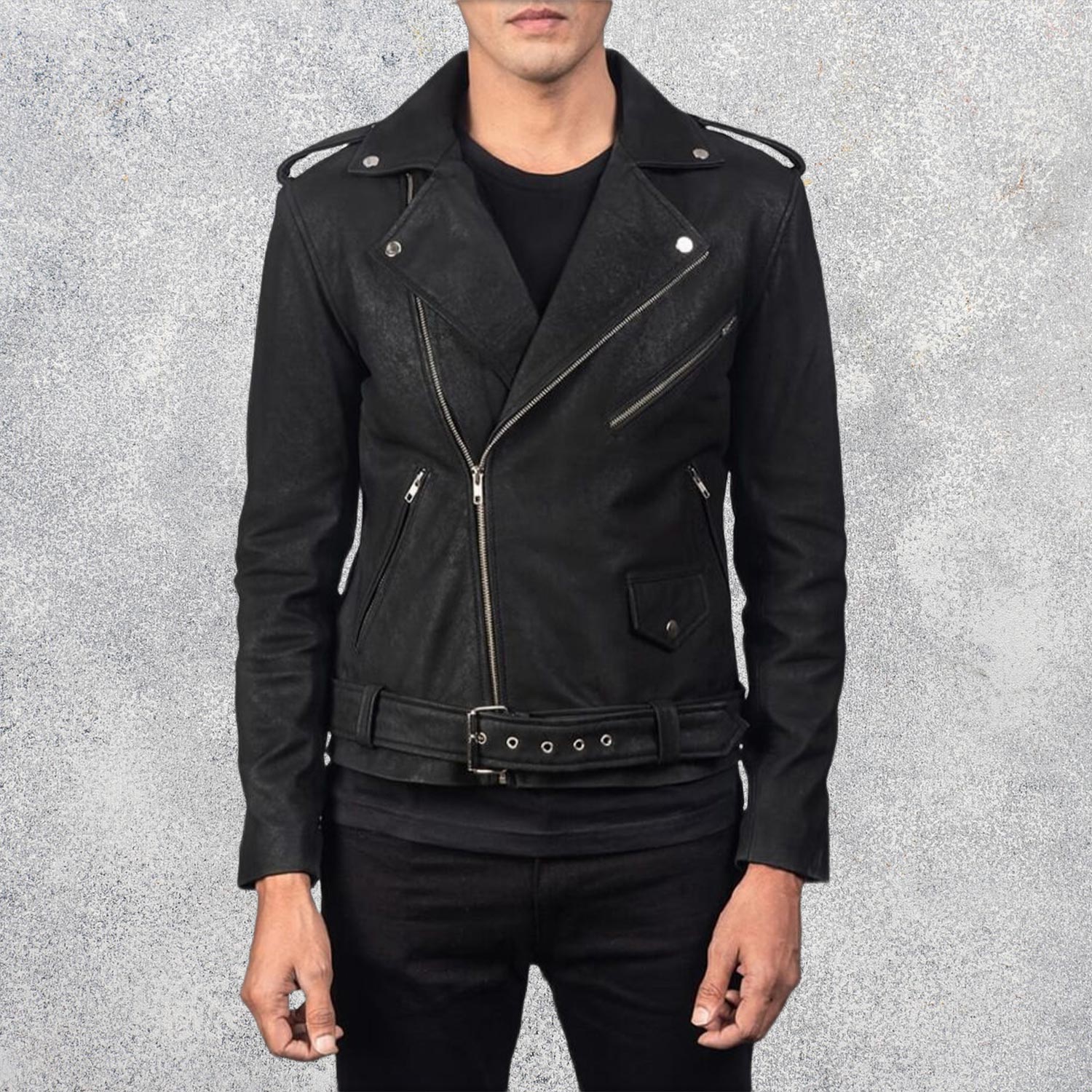Ryder-Distressed-Black-Mens-Leather-Biker-Jacket