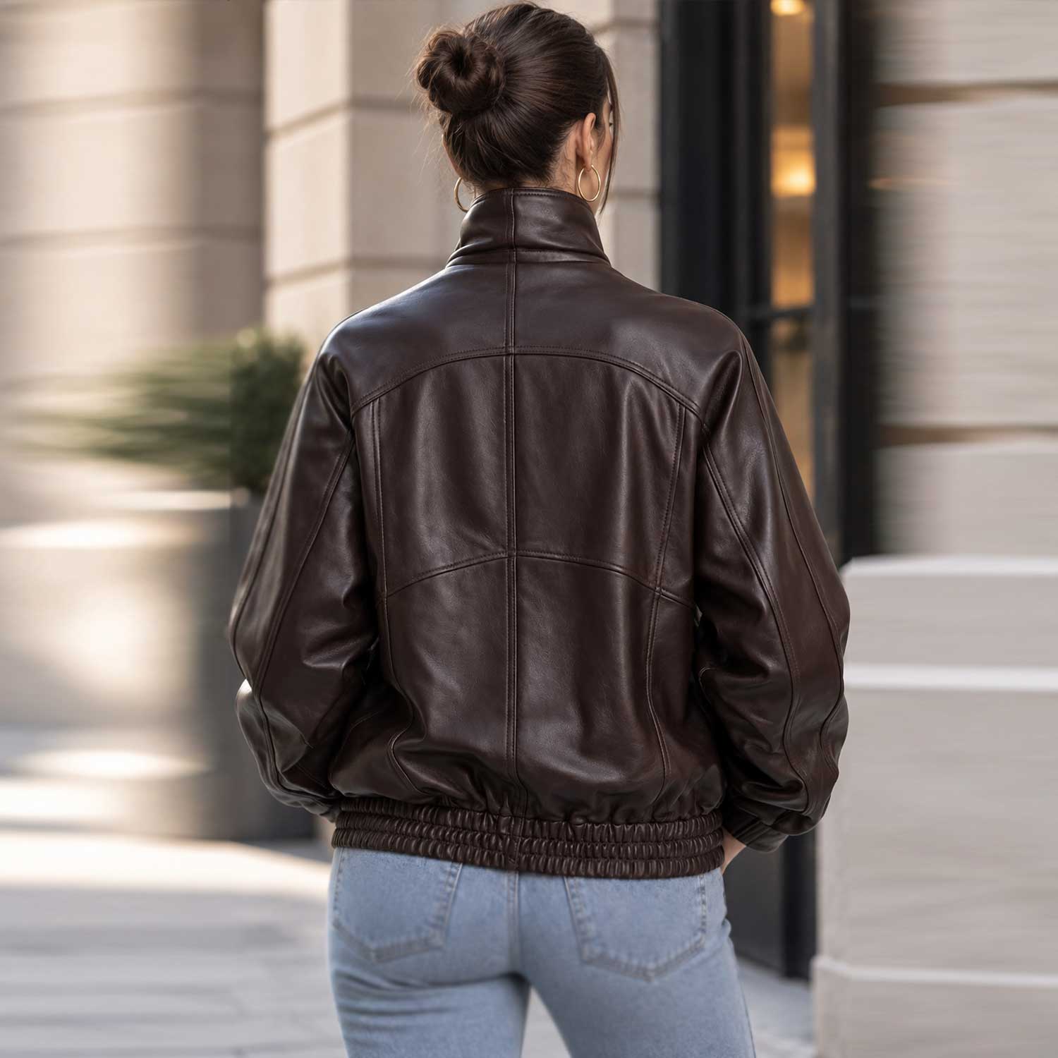 SaltCo Womens Oversized Brown Leather Bomber Jacket
SaltCo Vespera Brown Leather Bomber Jacket
SaltCo Womens High Neck Leather Bomber Jacket
SaltCo Brown Leather Funnel Neck Jacket
SaltCo Womens Genuine Brown Leather Jacket