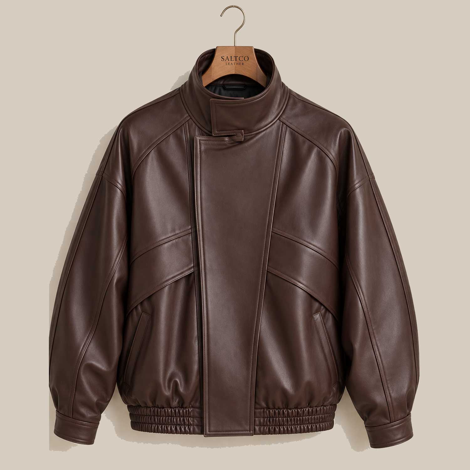 SaltCo Womens Oversized Brown Leather Bomber Jacket
SaltCo Vespera Brown Leather Bomber Jacket
SaltCo Womens High Neck Leather Bomber Jacket
SaltCo Brown Leather Funnel Neck Jacket
SaltCo Womens Genuine Brown Leather Jacket