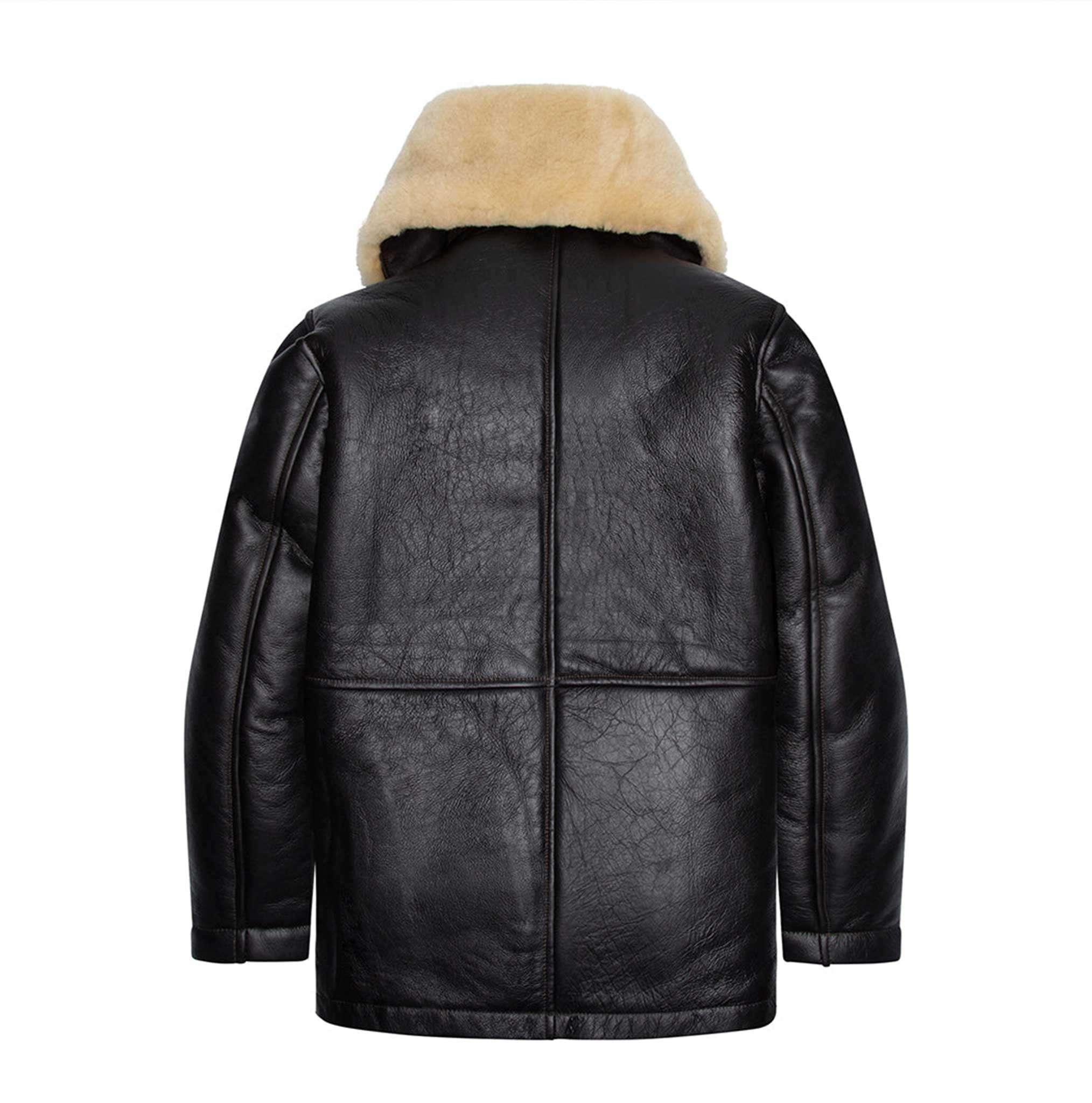 Mackinaw shearling coat