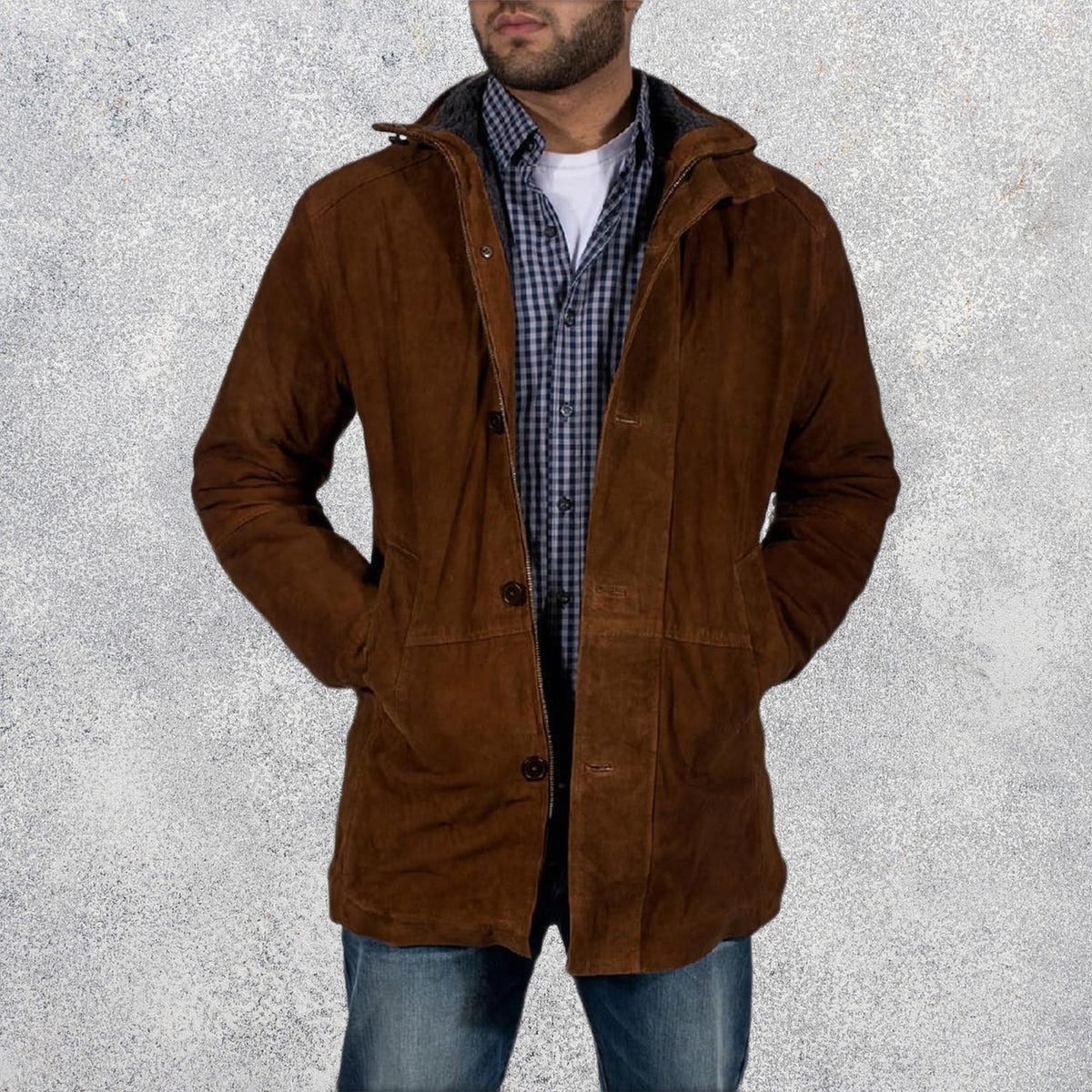 Sheriff Brown Suede Jacket