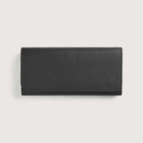 Tate Black Leather Continental Wallet from Saltco Leather: