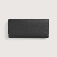Tate Black Leather Continental Wallet from Saltco Leather: