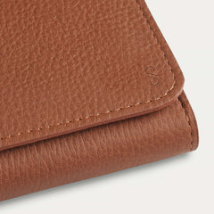 Maverick Brown Leather Continental Wallet